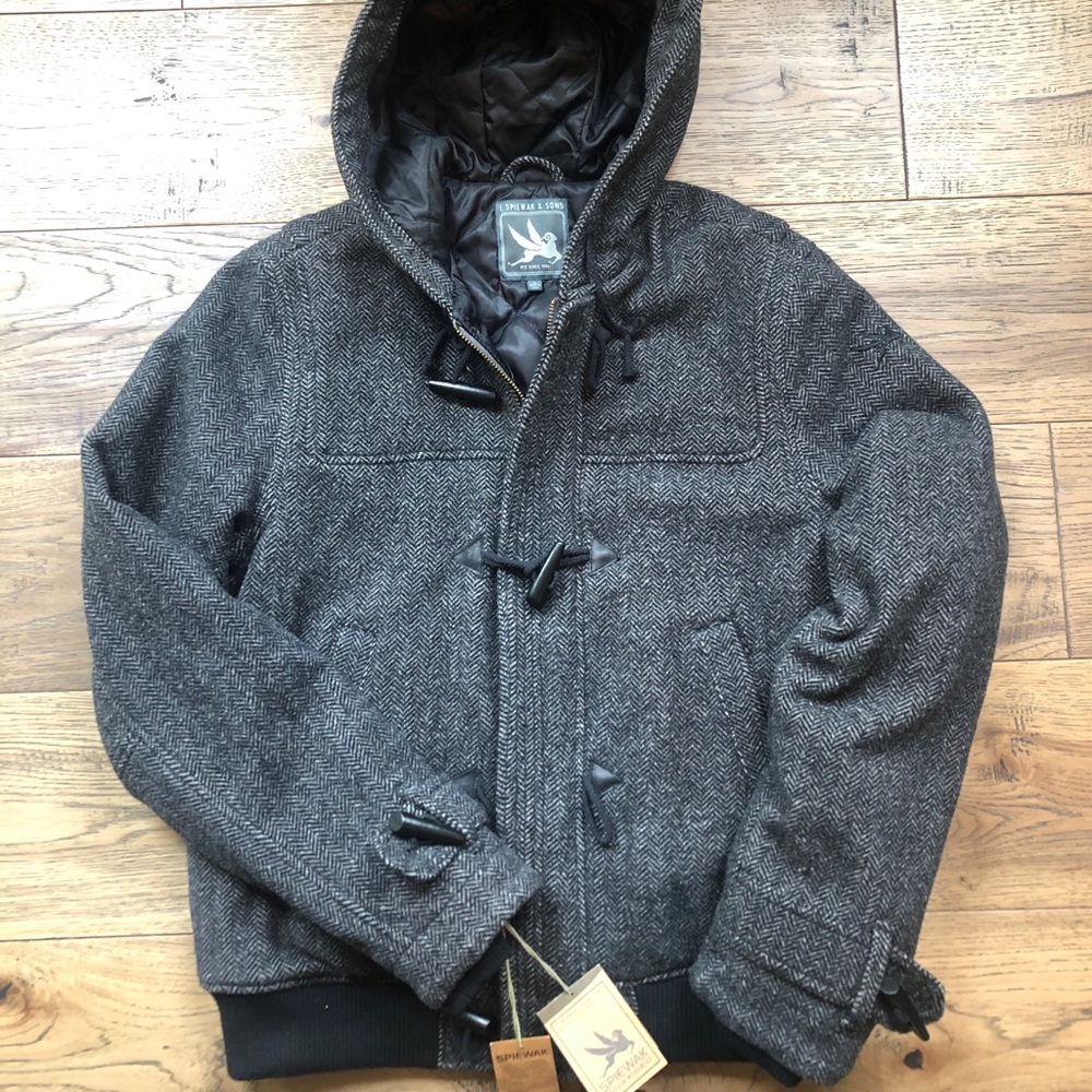 Spiewak Harris duffle bomber coat